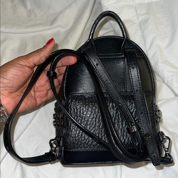 Stark Bebe Boo Side Studs Backpack In Visetos - Picture 11 of 11